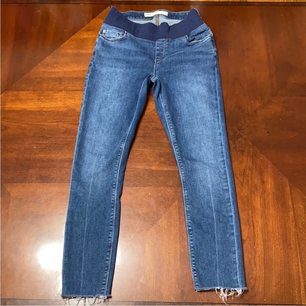 ASOS denim maternity jeans